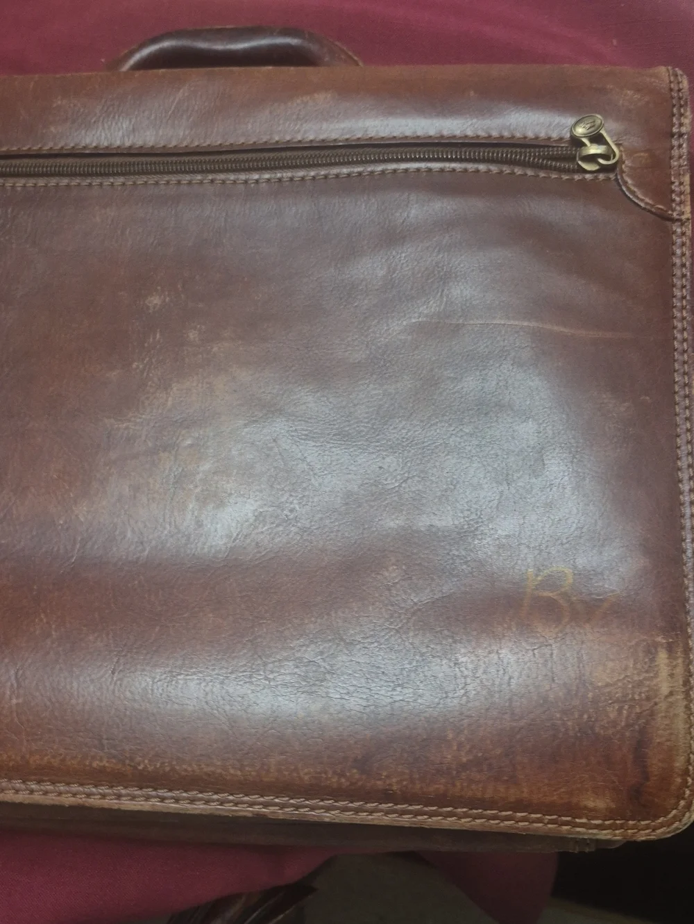 Vintage The Bridge Leather Briefcase